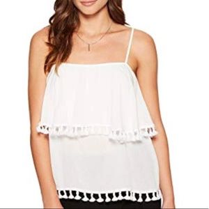 White Spaghetti Strap Top